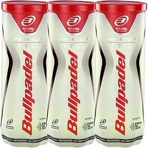 Bullpadel Paddle tennis Premium PRO Balls Pack 9 (3x3)