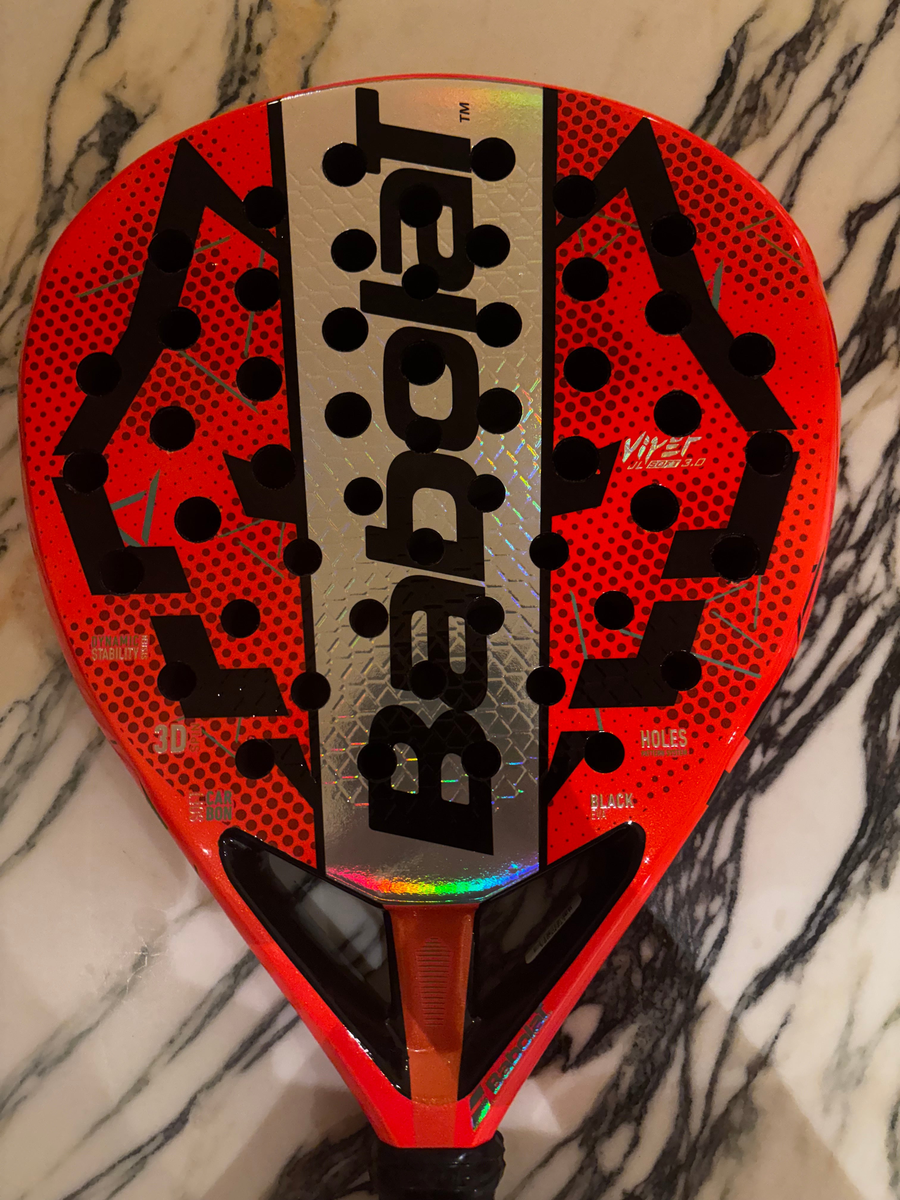 Babolat Viper Soft Juan Lebron 3.0 (used minimal usage like new)