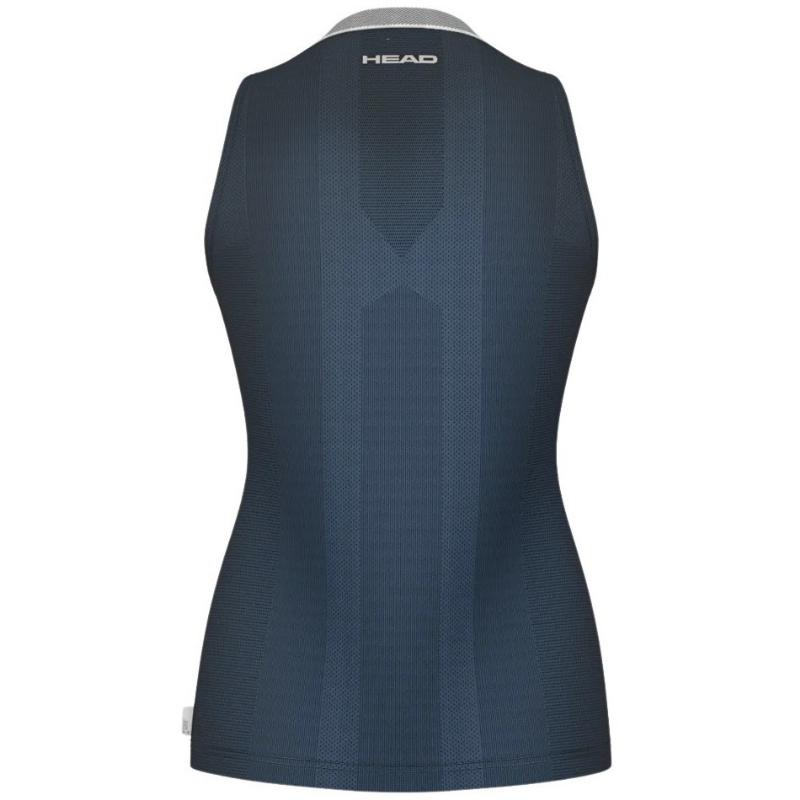 Head Performance Navy Silver Women's T-shirt