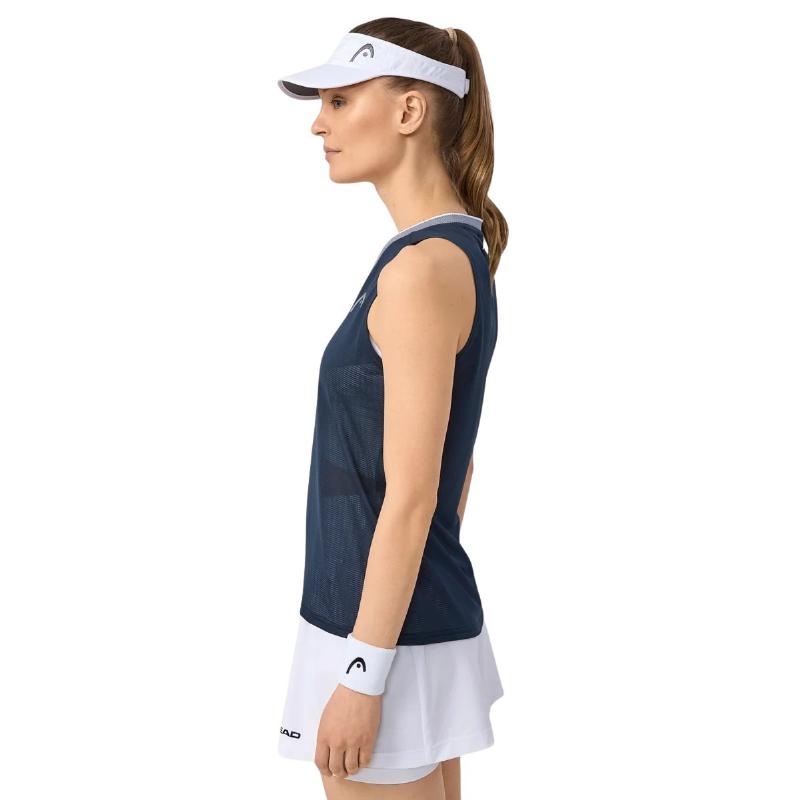 Head Performance Navy Silver Women's T-shirt
