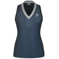 Head Performance Navy Silver Women's T-shirt