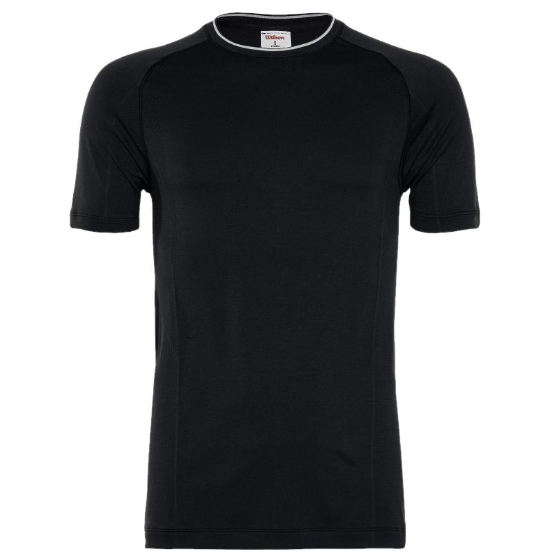 Wilson Team Seamless Crew Black T-shirt
