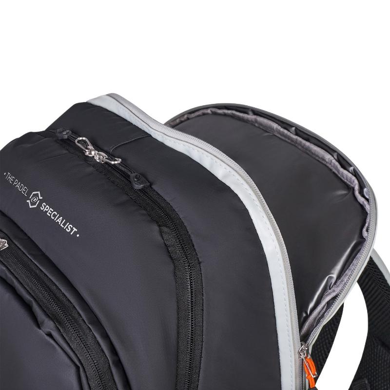 Bullpadel Paquito Navarro Hack BPM26001 Black Backpack