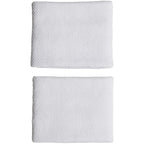 Adidas White Black 2 Pack Wristbands