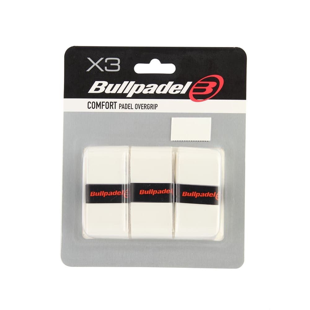 Bullpadel Pack 3 White Overgrips