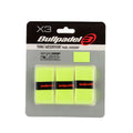 Bullpadel Pack 3 Comfort Fluorescent Yellow Overgrips