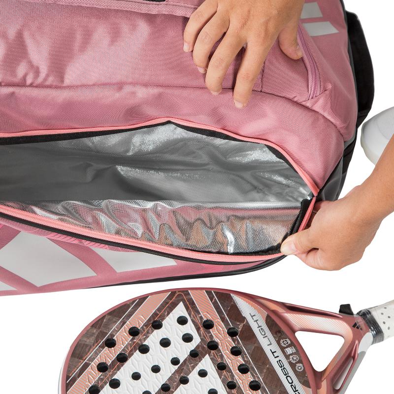 Adidas Marta Ortega Protour 3.5 Pink Black Racket Bag