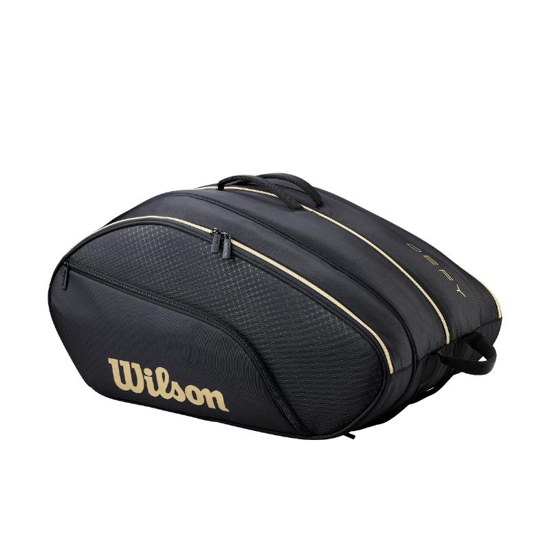 Wilson Defy V1 Black Gold Racket Bag