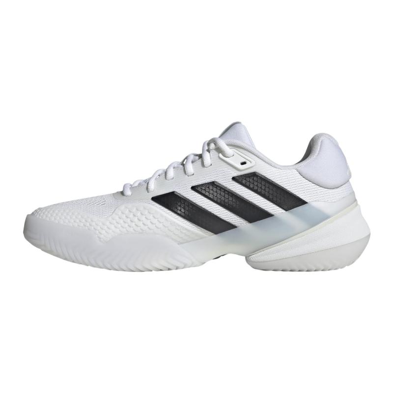 Adidas Barricade 14 White Black Shoes
