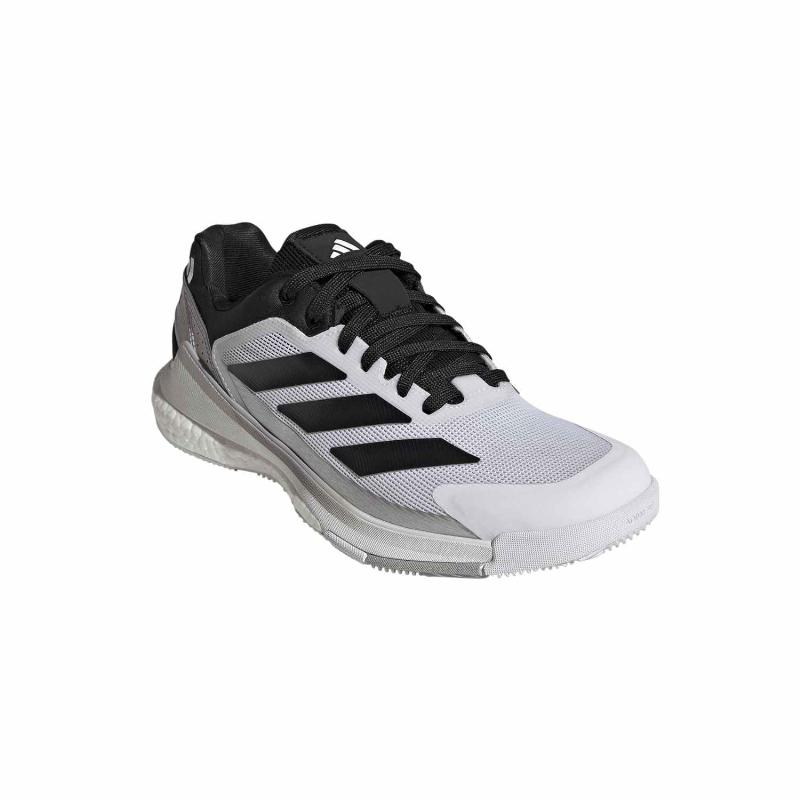 Adidas Crazyquick Boost Padel White Black Silver Shoes