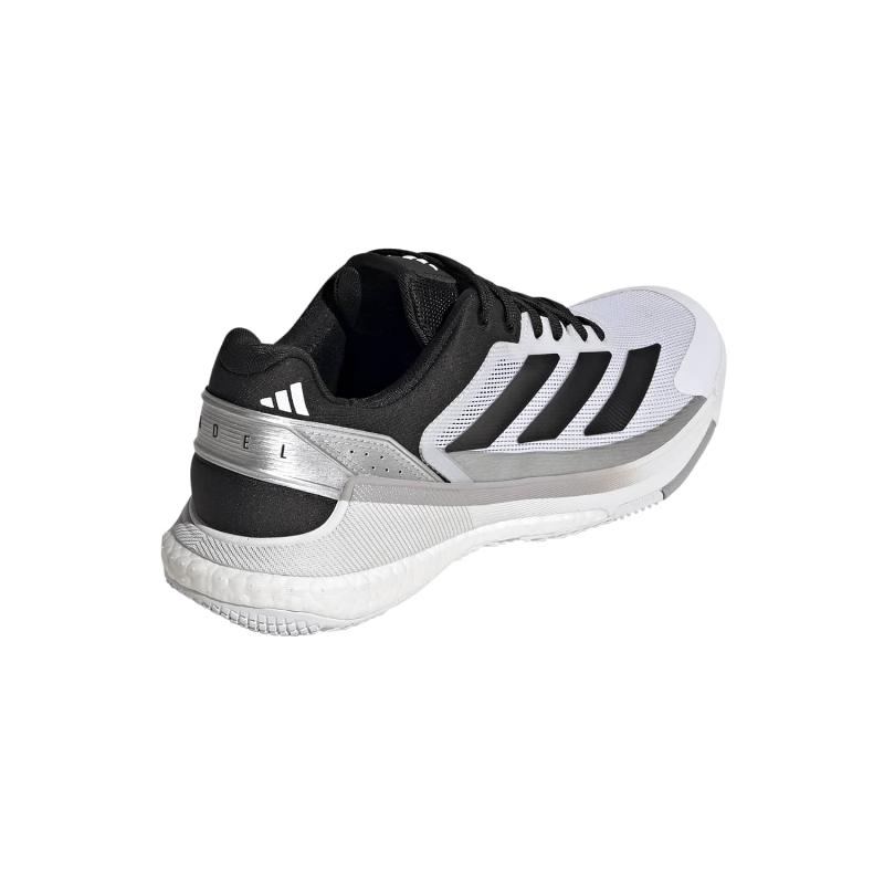 Adidas Crazyquick Boost Padel White Black Silver Shoes