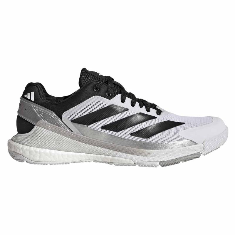Adidas Crazyquick Boost Padel White Black Silver Shoes