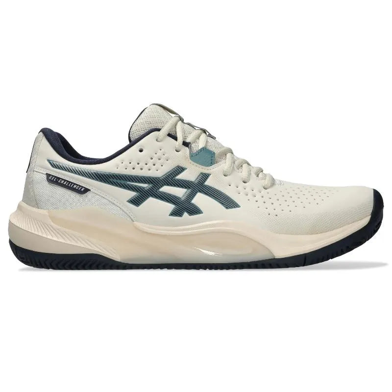 Asics Gel Challenger 15 Clay Beige Dark Blue Sneakers