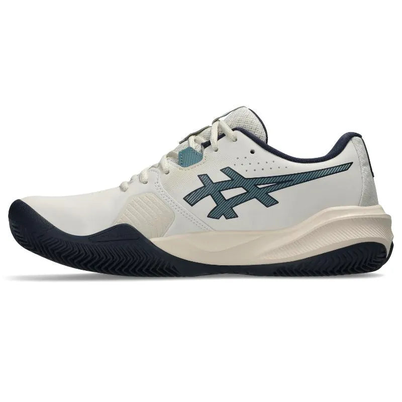 Asics Gel Challenger 15 Clay Beige Dark Blue Sneakers