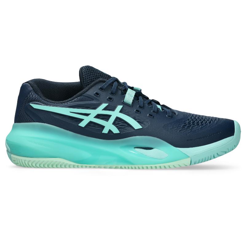 Asics Gel Resolution X Clay Dark Blue Mint Shoes