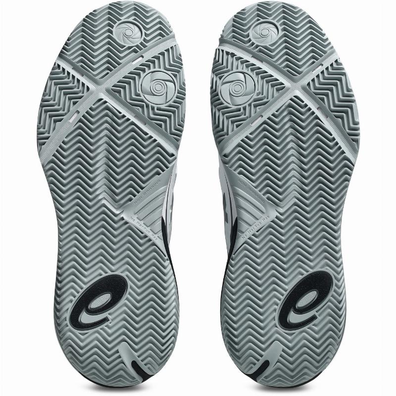 Asics Gel Resolution X Padel White Grey Shoes