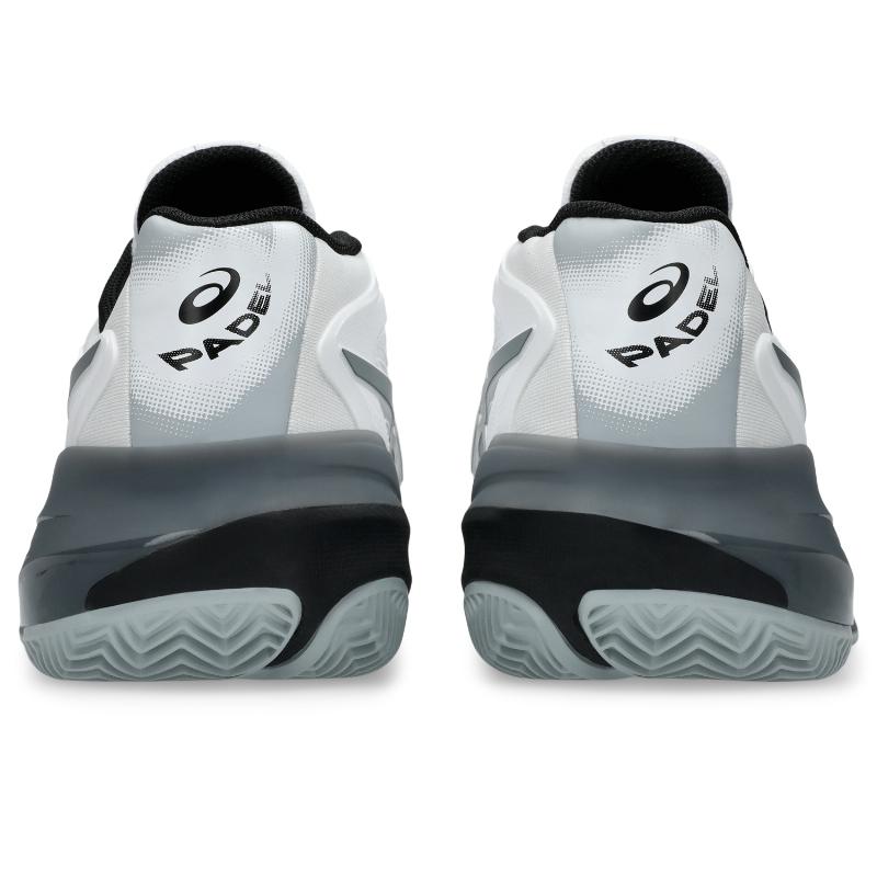 Asics Gel Resolution X Padel White Grey Shoes