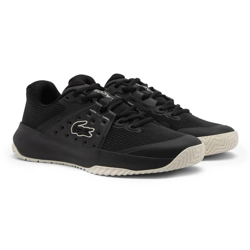 Lacoste Power Serve Black White Women's Shoes