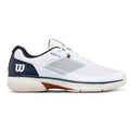 Wilson Rush Lite 5 Clay White Navy Shoes